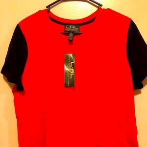 Ralph Lauren pull over tee.